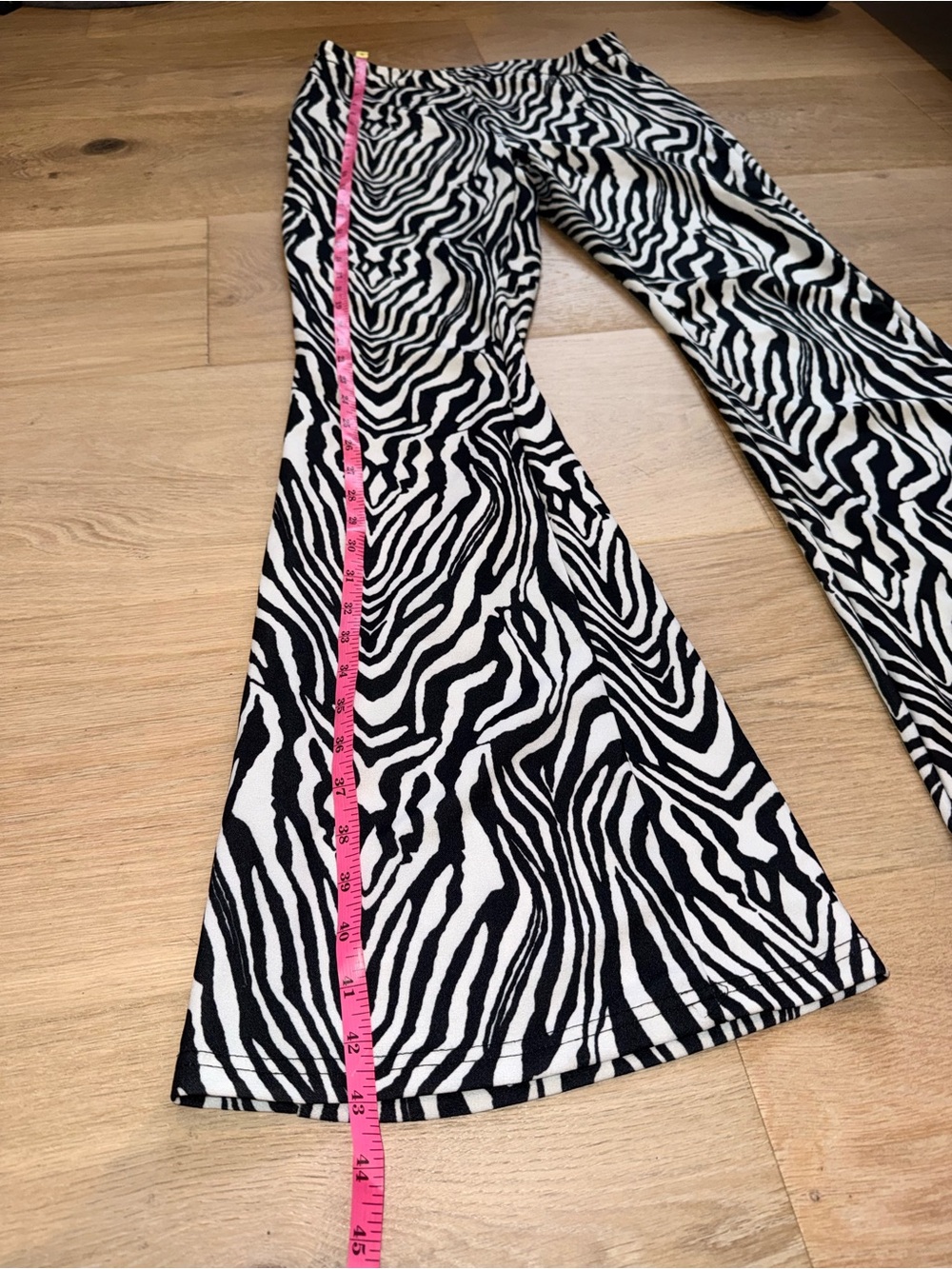 Zebra Flare Pants - Picture 4 of 5